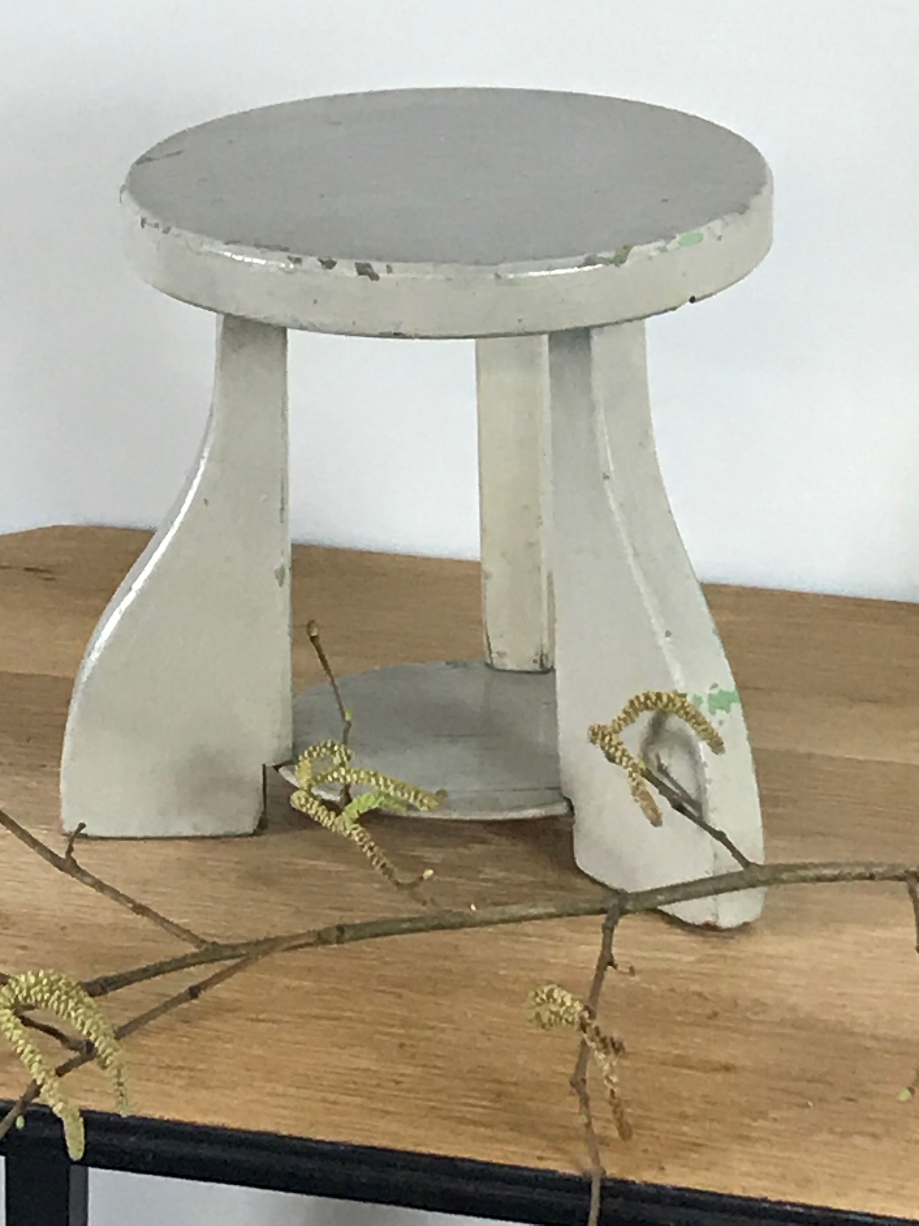 GREY WOODEN STAND