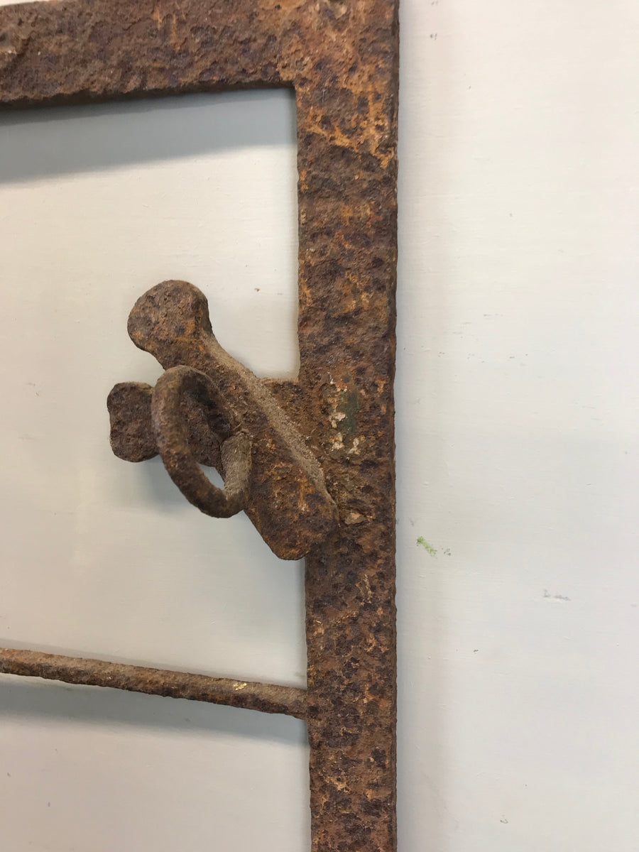 Iron Window Frame – Phoenix Rising Antiques