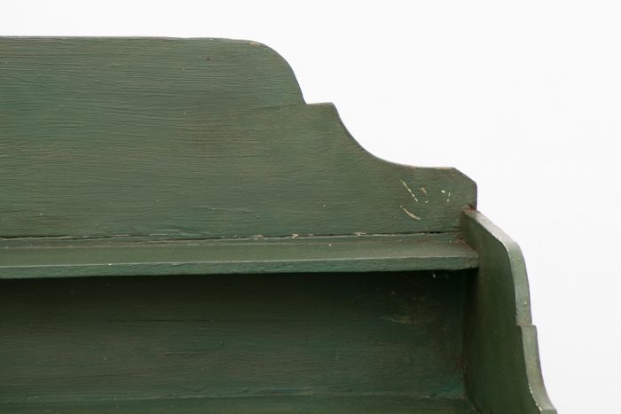 green painted washstand
